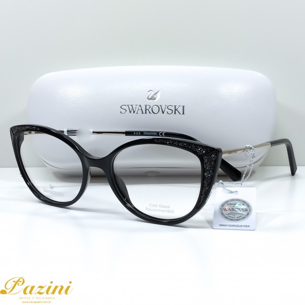 Armação Swarovski para Receituário Modelo SW5362 001