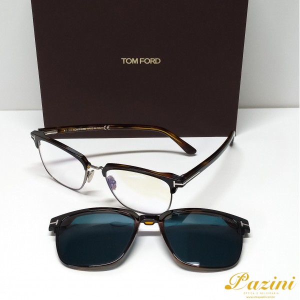 Armação Tom Ford para Receituário TF5683-B Clip-on