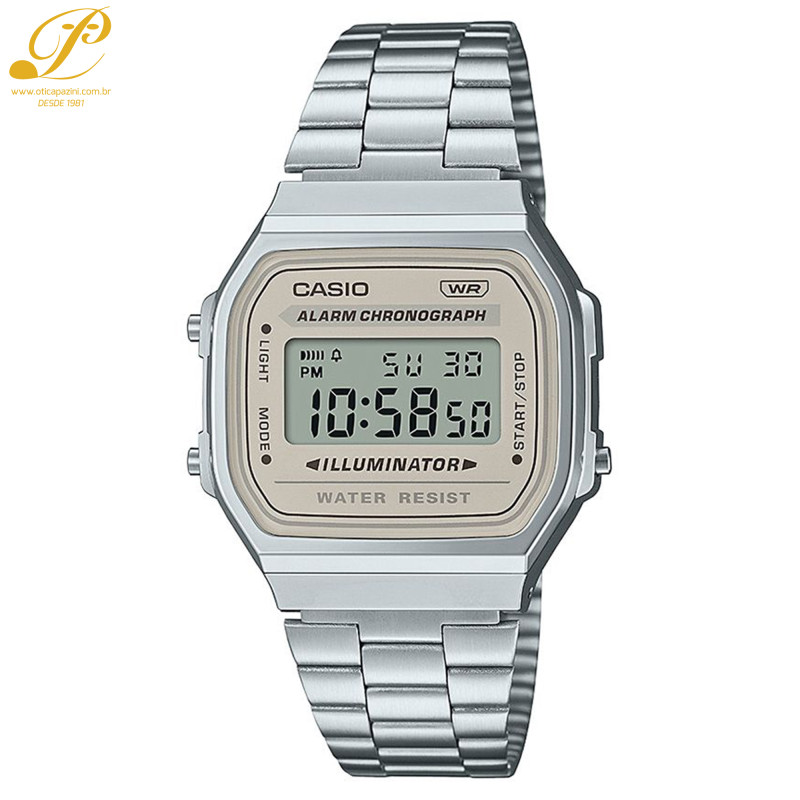 Relógio CASIO Vintage A168WA-8AYDF Relógio CASIO Vintage A168WA-8AYDF