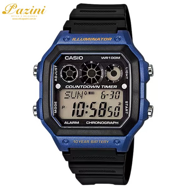 Relógio CASIO Digital AE-1300WH-2AVDF