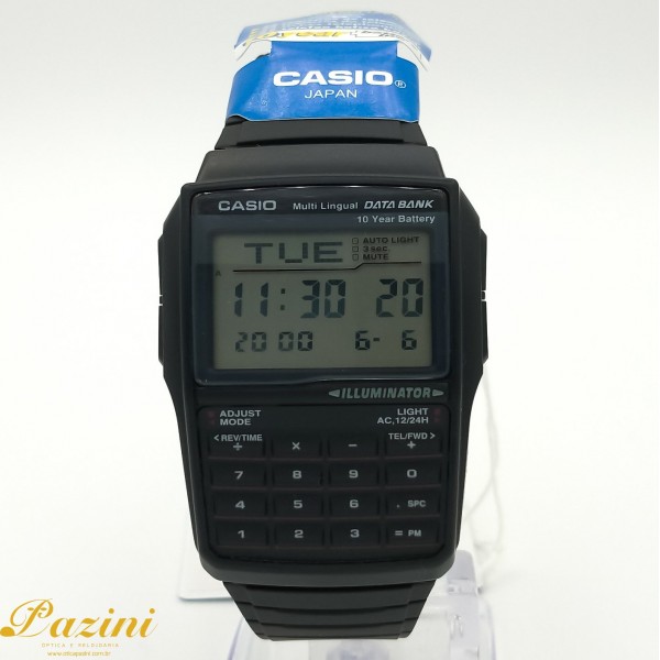 Relógio CASIO Data Bank DBC-32-1ADF