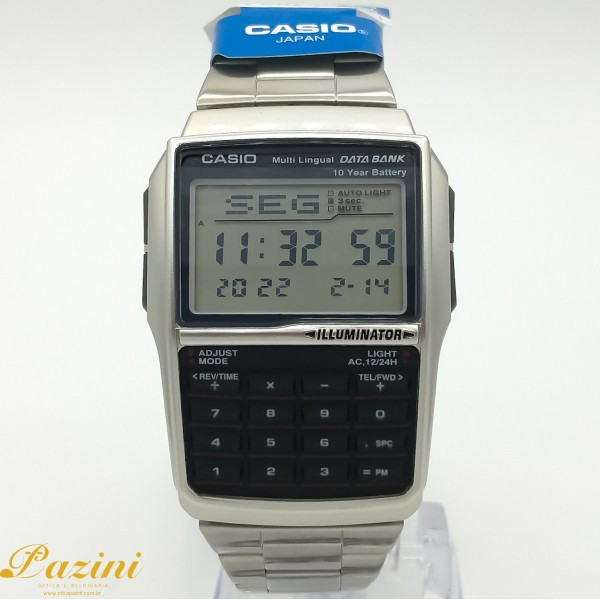 Relógio CASIO Data Bank DBC-32D-1ADF