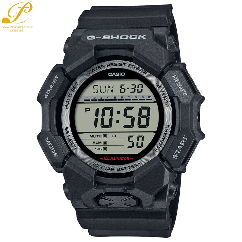 Relógio CASIO G-Shock Digital GD-010-1DR Relógio CASIO G-Shock Digital GD-010-1DR
