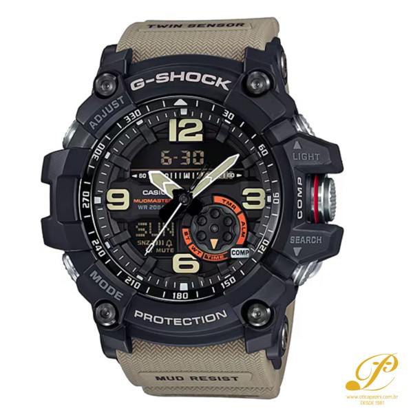 Relógio CASIO G-Shock Master of G-Terra Mudmaster GG-1000-1A5DR