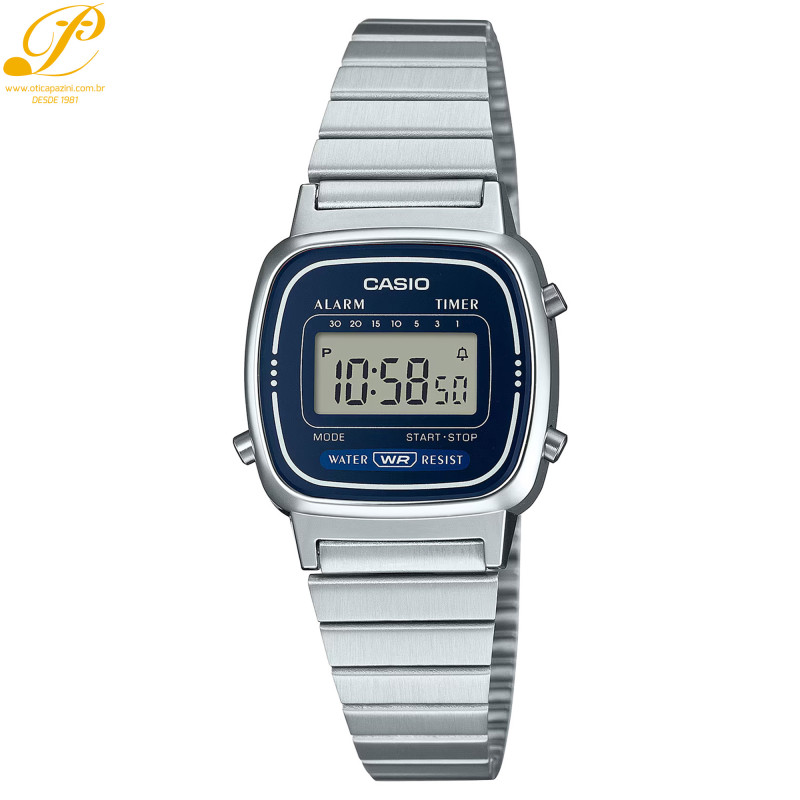Relógio CASIO Digital LA670WA-2DF Relógio CASIO Digital LA670WA-2DF