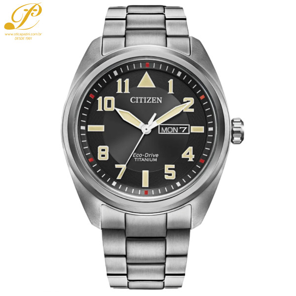 Relógio CITIZEN Eco-Drive Super Titanium Garrison BM8560-53E