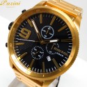 RELÓGIO DIESEL RASP CHRONO BLACK AND GOLD DZ4488/1DN