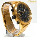 RELÓGIO DIESEL RASP CHRONO BLACK AND GOLD DZ4488/1DN