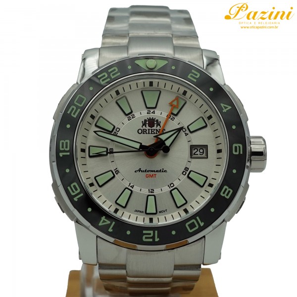 Relógio ORIENT Automático Poseidon GMT NH3SS002 S1SX