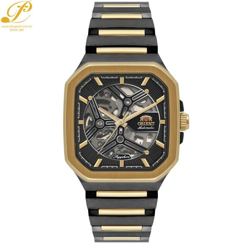 Relógio Orient Skeleton NH7MM008 G1PK Relógio Orient Skeleton NH7MM008 G1PK