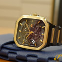 Relógio Orient Skeleton NH7MM008 G1PK Relógio Orient Skeleton NH7MM008 G1PK