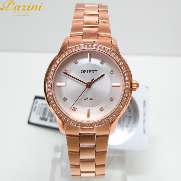 Relógio Feminino Orient Swarovski Frss0053 S1rx 