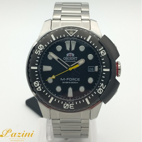 Relógio ORIENT Automático M-FORCE Divers RA-AC0L01B00B PISX