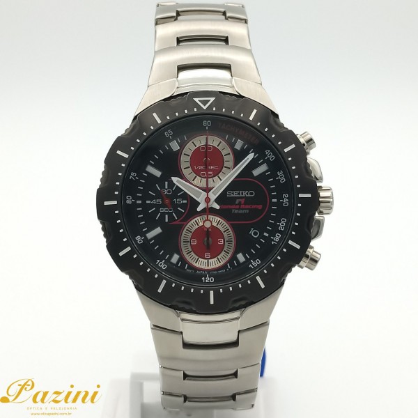 Relógio SEIKO F1 Honda Racing Team Cronógrafo SND735P1