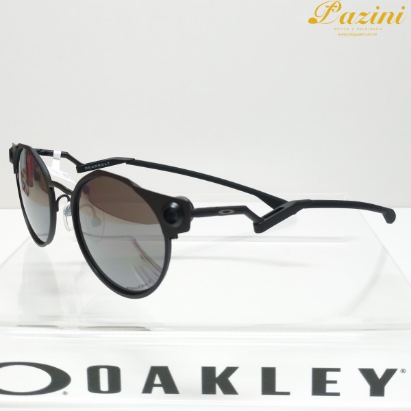 Óculos de Sol Oakley Deadbolt Satin Black Prizm Black Polarized