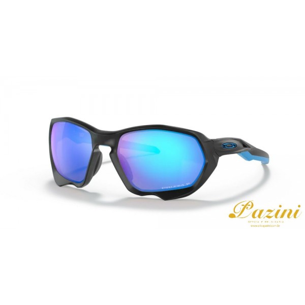 Óculos de Sol Oakley Plazma Matte Black Prizm Sapphire Polarized