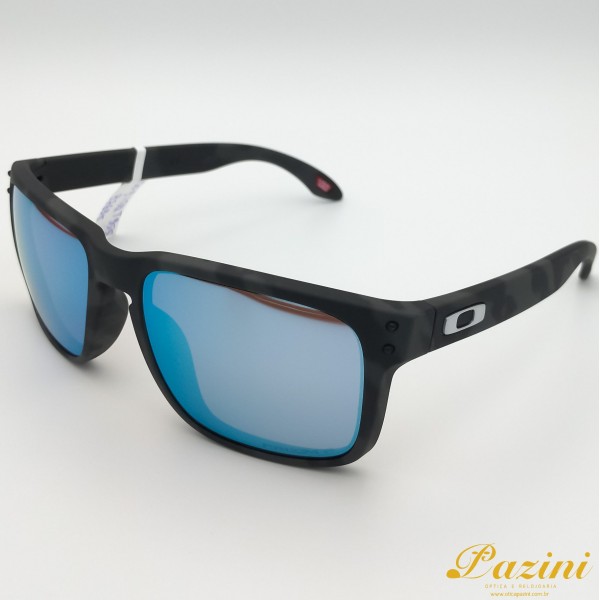 Óculos de Sol OAKLEY Holbrook™ Matte Black Camo Prizm Deep Water Polarized