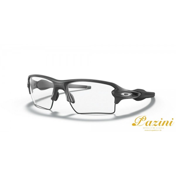 Óculos de Sol Oakley Flak 2.0 XL Steel Clear to Balck Iridium Photochromic