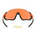 Óculos de Sol Oakley Flight Jacket™ Matte Black/Neon Orange Prizm Trail